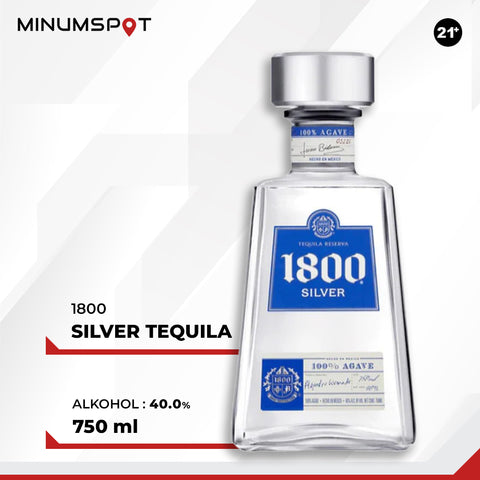1800 Silver 750ml