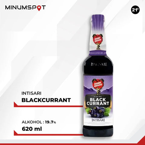 Intisari Orang Tua Blackcurrant Wine 620ml