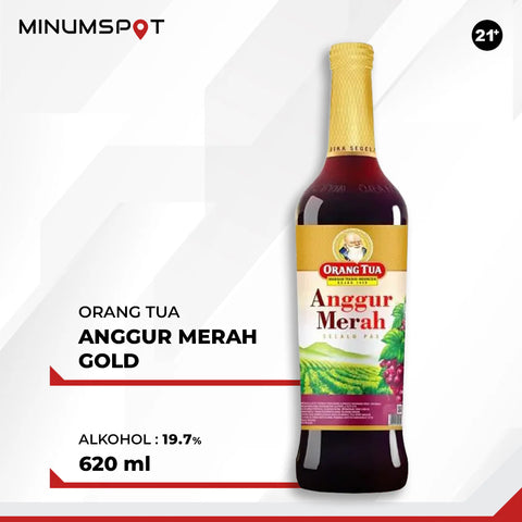 Anggur Merah Orang Tua Gold 620ml