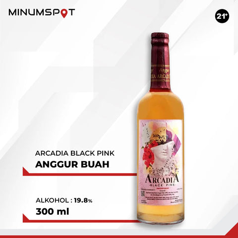 Arcadia Black Pink Fruit Wine 300ml