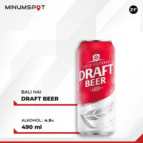 Bali Hai Draft Beer can 490ml