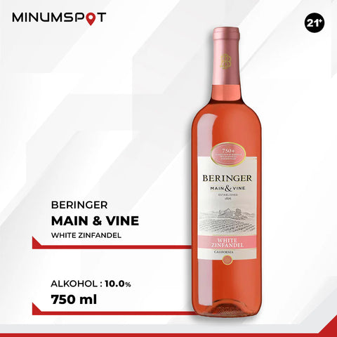Beringer Main &amp; Vine White Zinfandel 750ml