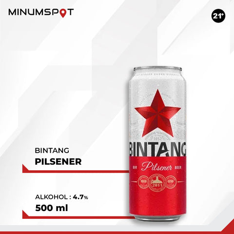 Bintang Beer Can 490ml