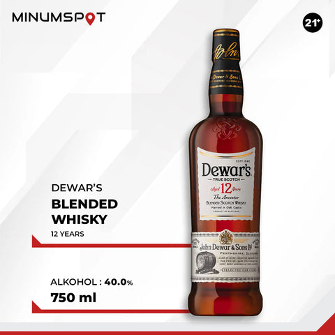 Dewars 12yo 750ml