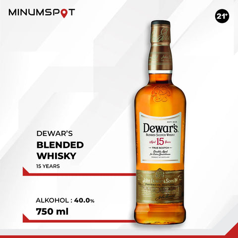 Dewars 15yo Blended Whiskey 750ml