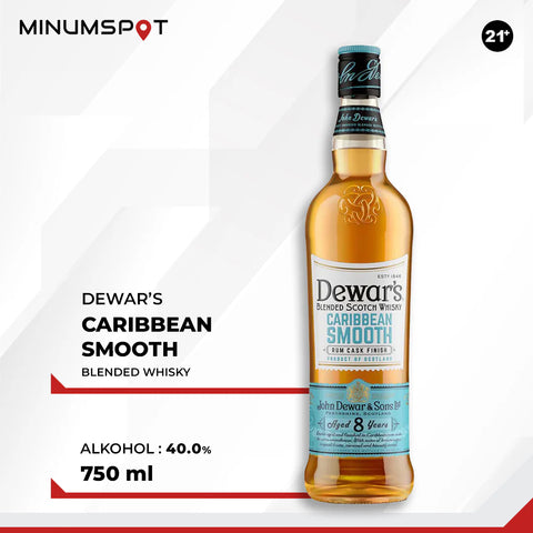 Dewars Caribbean Smooth Whiskey 750ml