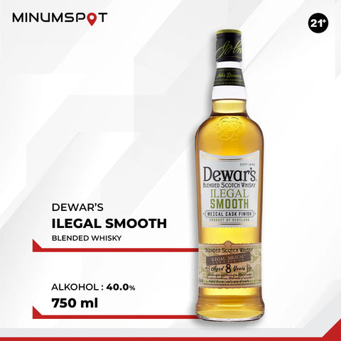 Dewars Ilegal Smooth Mezcal Cask Blended Whiskey 750ml