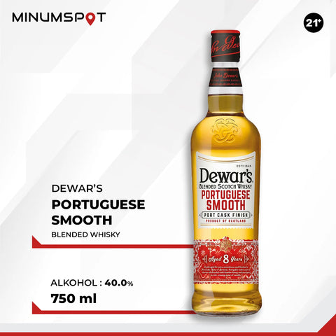 Dewars Portuguese Smooth Whiskey 750ml