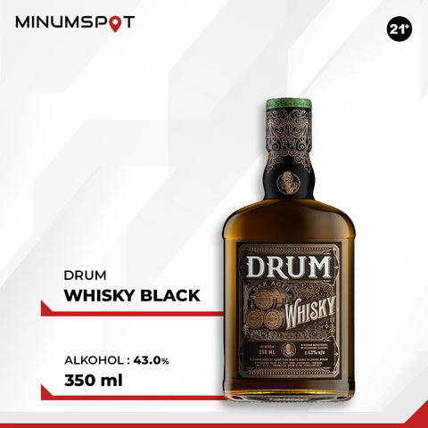 Drum Whisky Black 350ml
