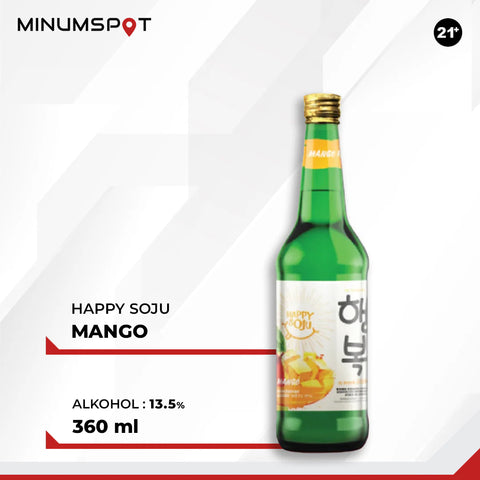Happy Soju Mango 360ml