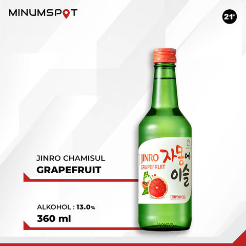Jinro Chamisul Soju Grapefruit 360ml