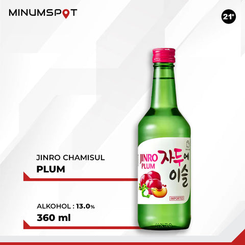 Jinro Chamisul Soju Plum 360ml