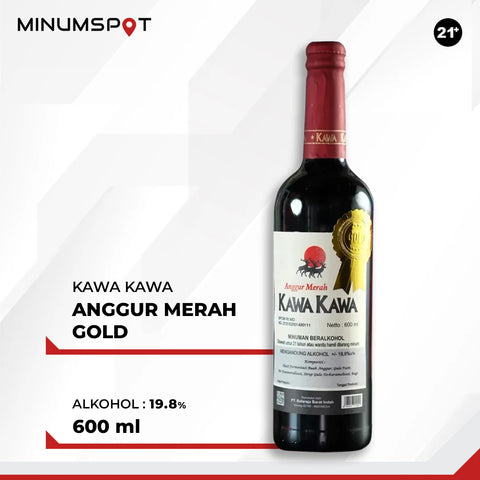 Kawa Kawa Anggur Merah Gold 600ml