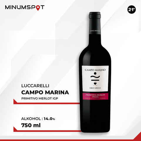 Luccarelli Campo Marina Primitivo Merlot IGP 750ml