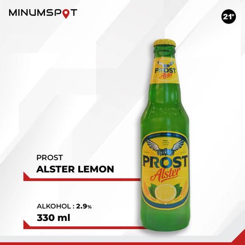 Prost Alster Lemon Bottle 330ml