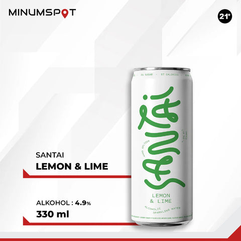 Santai Lemon Lime 330ml
