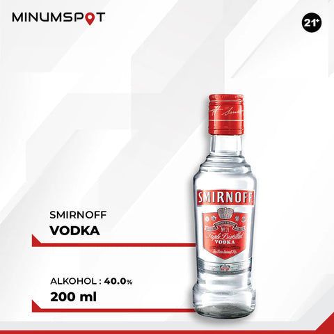 Smirnoff Original Vodka Red 200ml