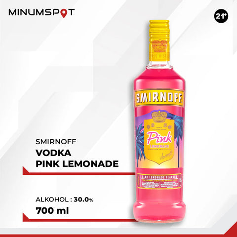 Smirnoff Vodka Pink Lemonade 700ml