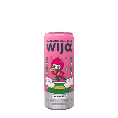 Wija Sparkling Soju Lychee Icy 320ml