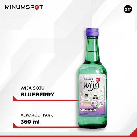 Wija Soju Blueberry 360ml
