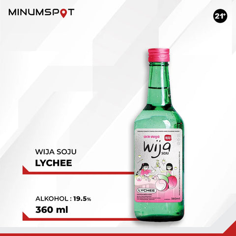 Wija Soju Lychee 360ml