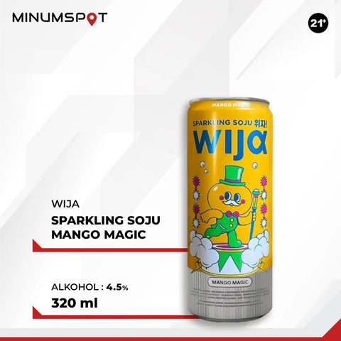 Wija Sparkling Soju Mango Magic 320ml
