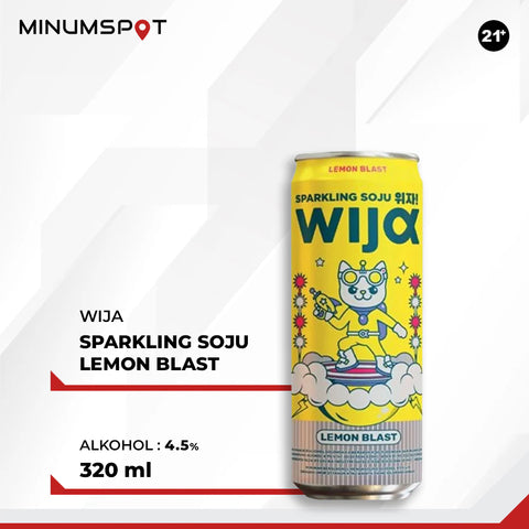 Wija Sparkling Soju Lemon Blast 320ml