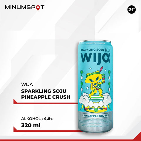 Wija Sparkling Soju Pineapple Crush 320ml